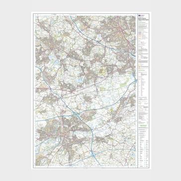Orange Ordnance Survey Explorer Active 276 Bolton, Wigan & Warrington Map With Digital Version