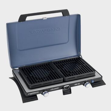 Blue Campingaz 400 SG Double Burner and Grill