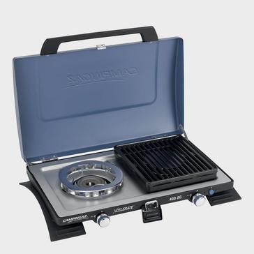Blue Campingaz 400 Series Stove and Grill