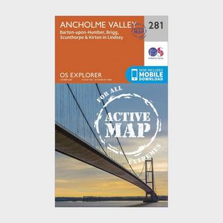 Explorer Active 281 Ancholme Valley Map With Digital Version