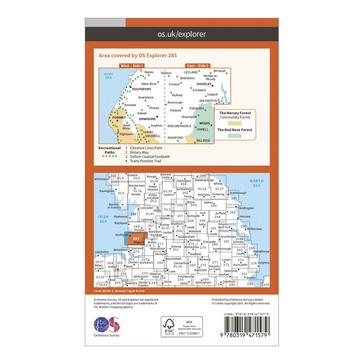 N/A Ordnance Survey Explorer Active 285 Southport & Chorley Map With Digital Version
