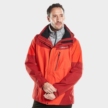 Red Berghaus Men's Arran Waterproof Jacket