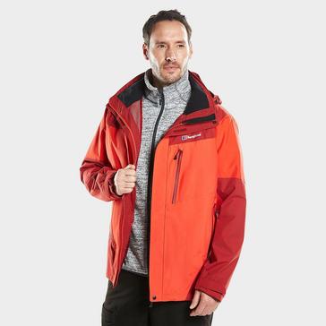 Red Berghaus Men's Arran Waterproof Jacket