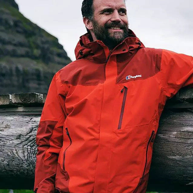 Mens red cheap waterproof jacket