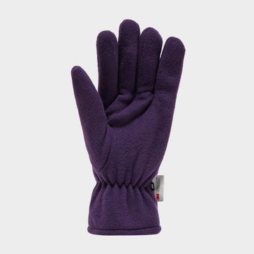 Purple Peter Storm Thinsulate Double Fleece Gloves