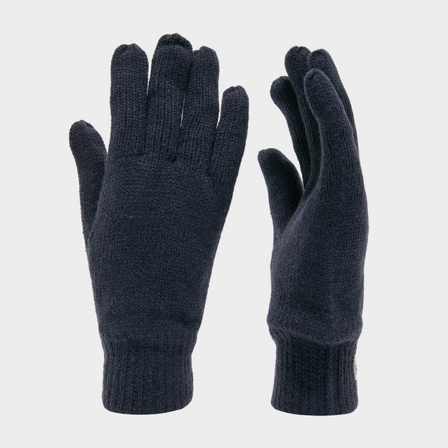 Navy Peter Storm Thinsulate Knitted Gloves image 1