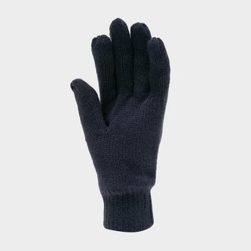 Navy Peter Storm Thinsulate Knit Fleece Gloves