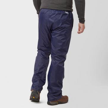 Navy Peter Storm Mens Waterproof Packable Pants Navy