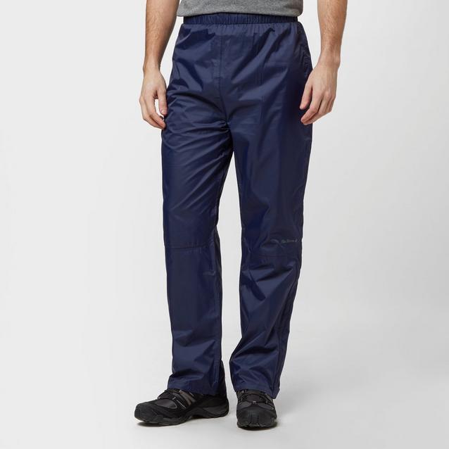 Men's navy WATERPROOF overtrousers