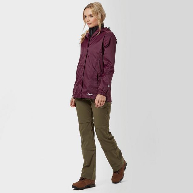 Women's packable cheap waterproof jacket