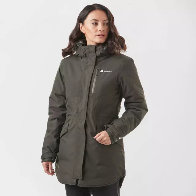 technicals women's polar waterproof parka