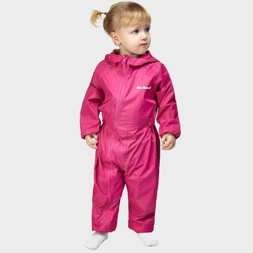 Pink Peter Storm Girls' Waterproof Suit