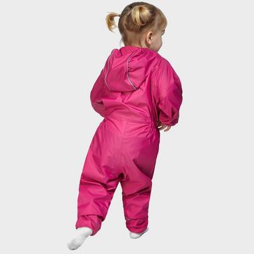 Pink Peter Storm Girls' Waterproof Suit