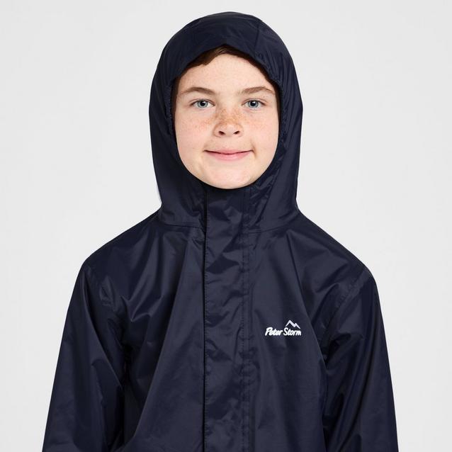 Boys packable hot sale rain jacket