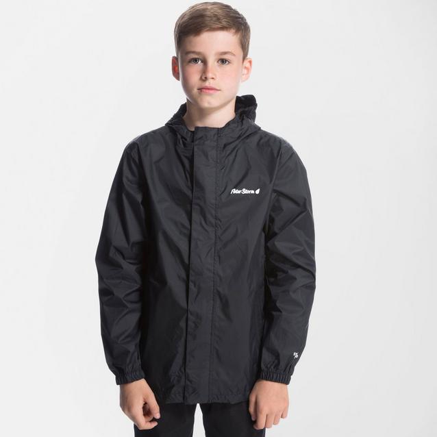 Black waterproof jacket boys online