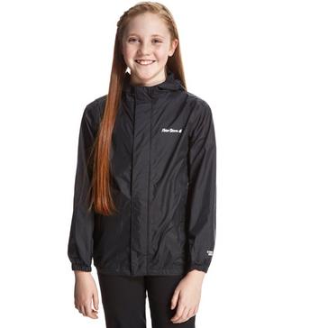 Black Peter Storm Kids Packable Waterproof Jacket Black