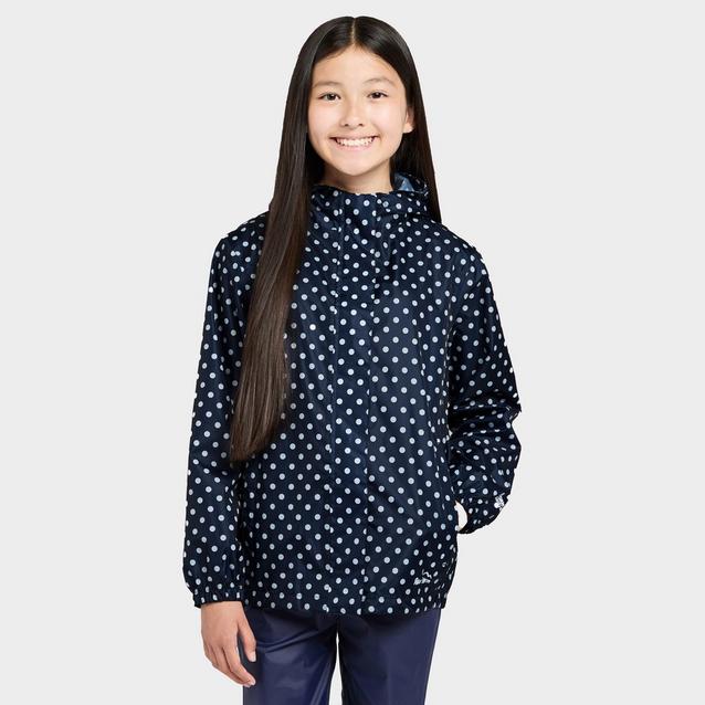 Girls packable clearance coat