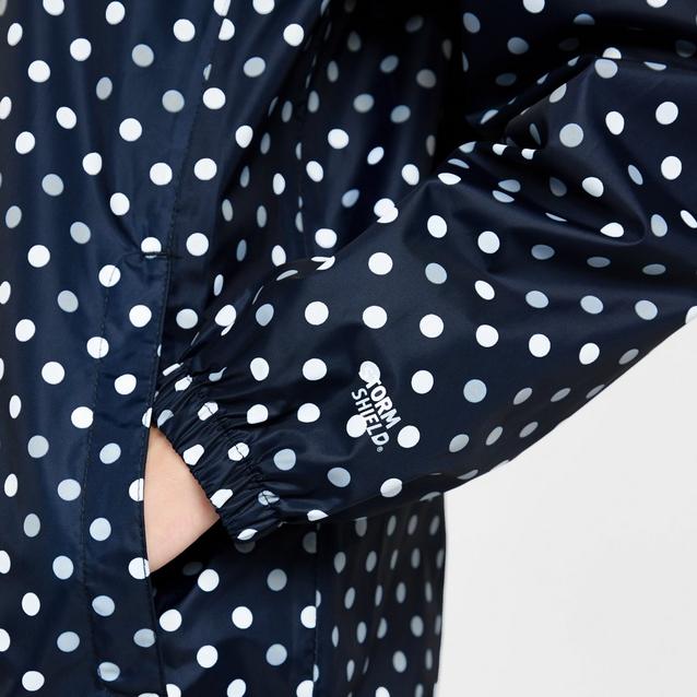 Polka dot clearance waterproof jacket