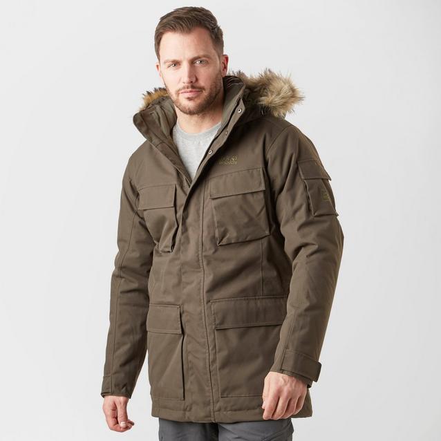 Jack wolfskin glacier outlet canyon parka black