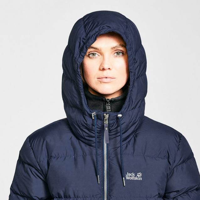 Jack wolfskin crystal palace coat best sale midnight blue