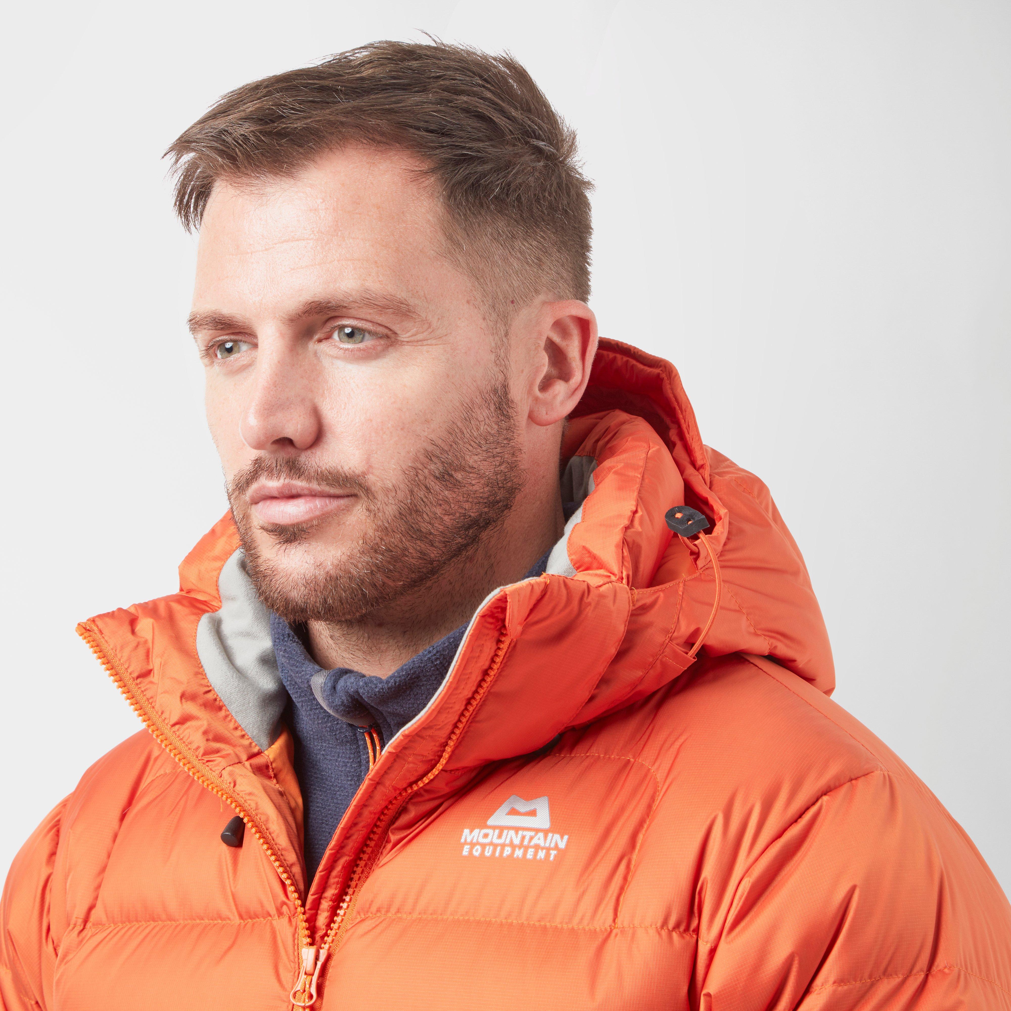 Veste à Capuche Homme Mountain Equipment Lightline Down - Rouge Moyen - Taille M - Occasion