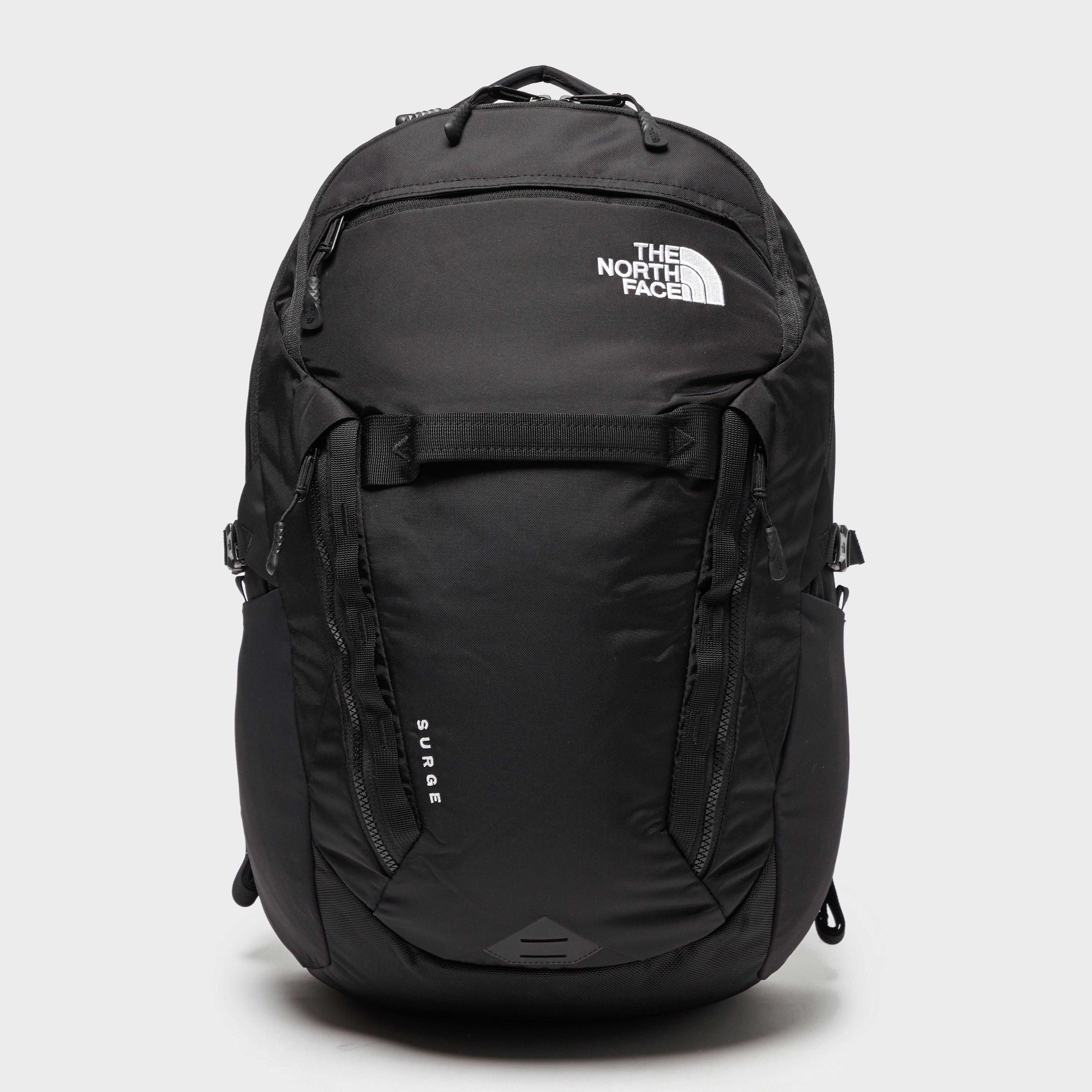 the north face surge backpack black
