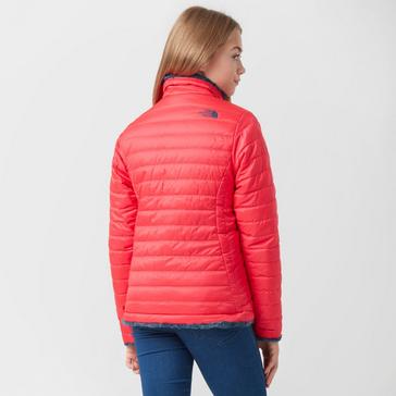 Pink The North Face Kids' Reversible Mossbud Jacket