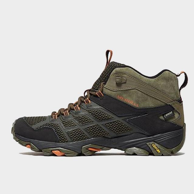 Merrell men's moab fst 2 mid waterproof hotsell hiking shoe