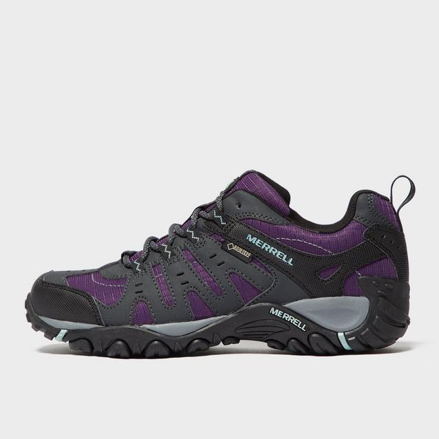 Ladies merrell walking 2024 shoes gore tex