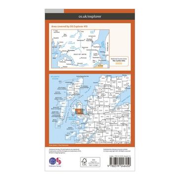 Orange Ordnance Survey Explorer 410 Skye - Portree & Bracadale Map With Digital Version