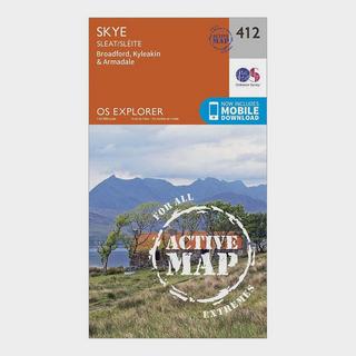 Explorer Active 412 Skye - Sleat Map With Digital Version