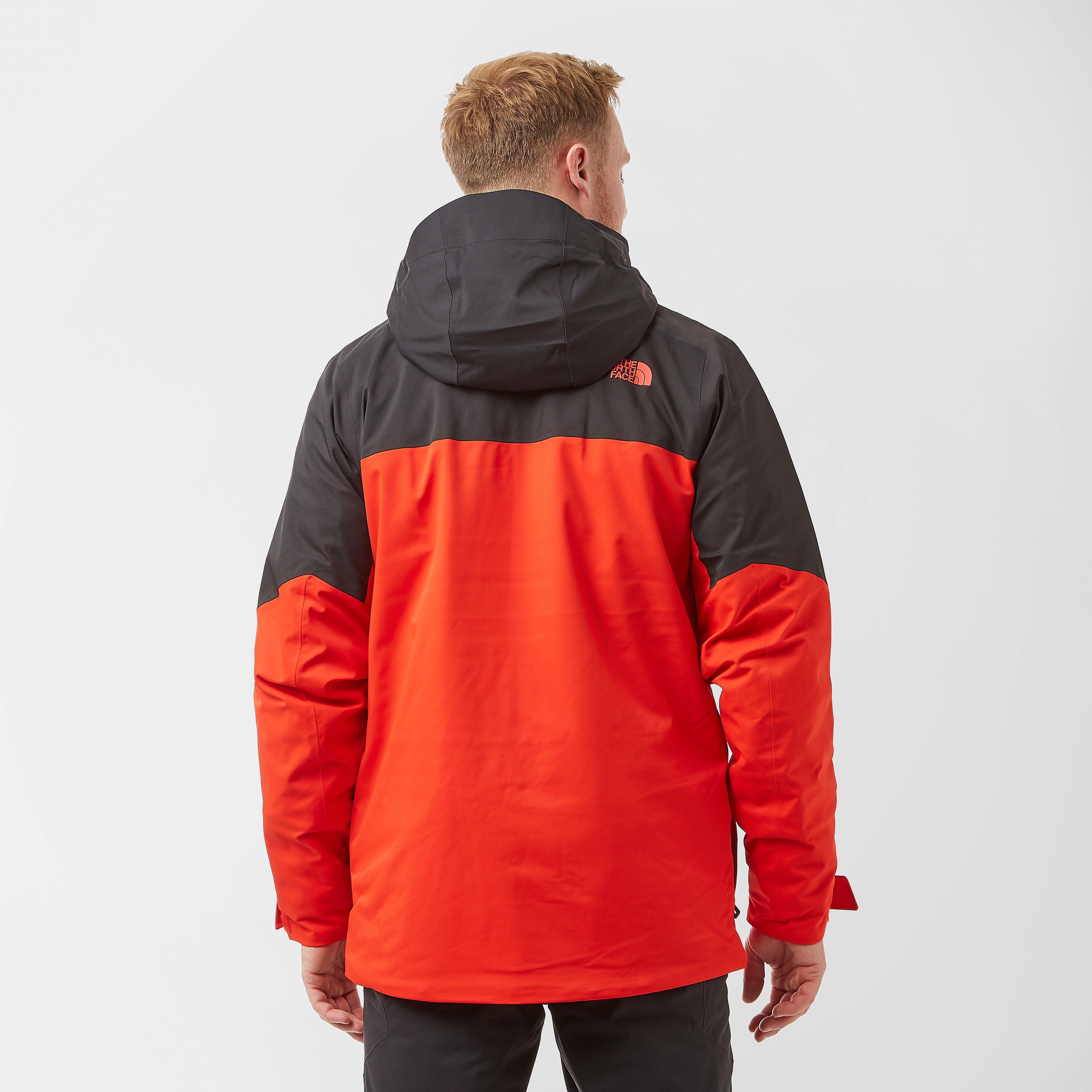 north face chakal jacket red