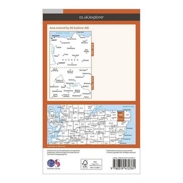 N/A Ordnance Survey Explorer Active 426 Banff, Macduff & Turriff Map With Digital Version