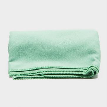 Green Eurohike Suede Microfibre Travel Towel - Small