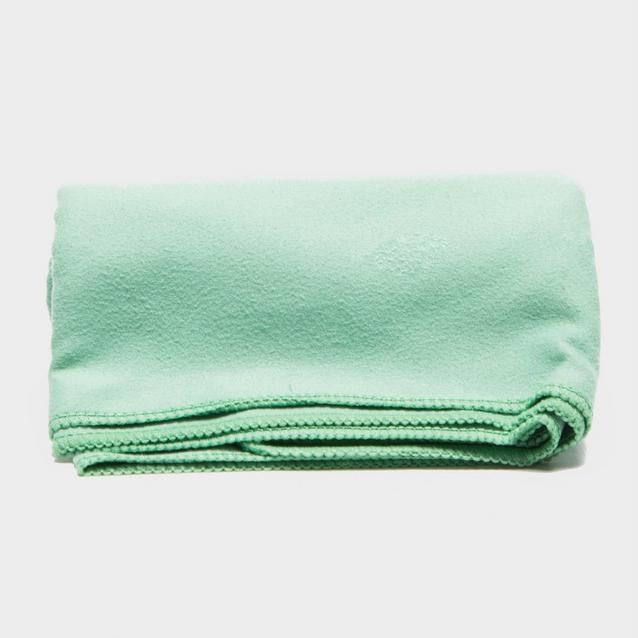 Green Eurohike Micro-fibre Suede Towel (Small) image 1