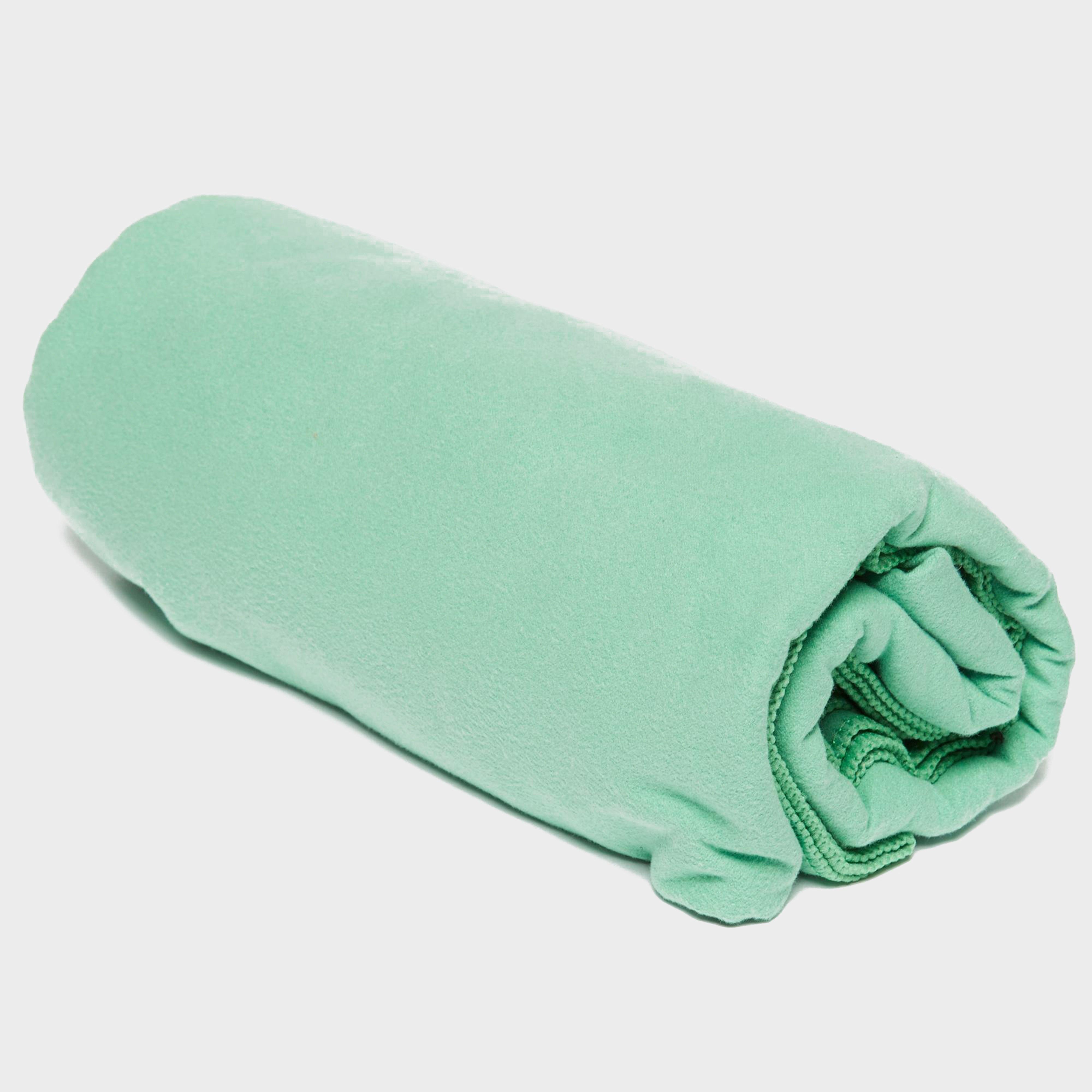 Eurohike Eurohike Suede Microfibre Travel Towel - Large - Green, Green Eurohike Eurohike Suede Microfibre Travel Towel - Large - Green, Green