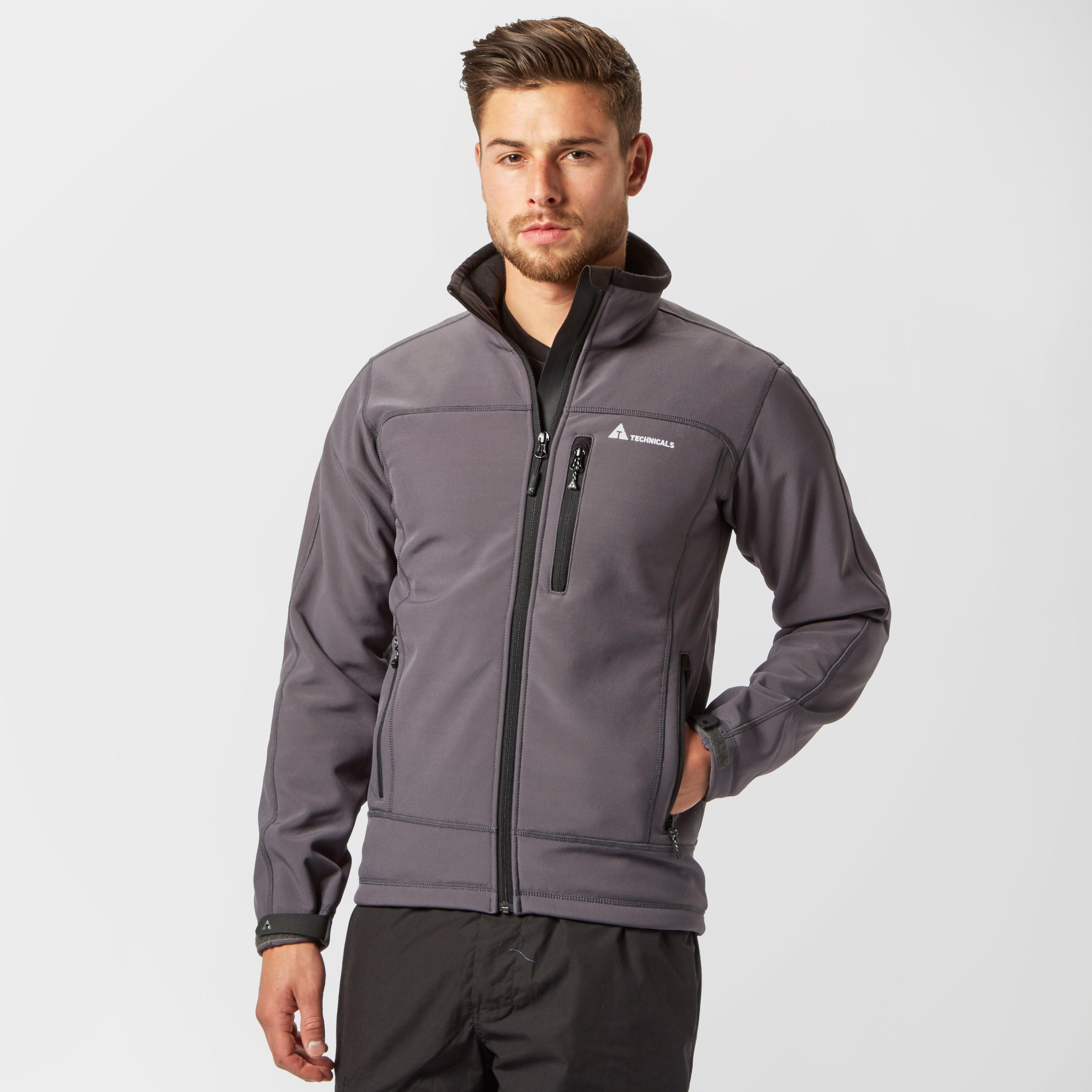 Technicals Men's Electron Softshell Jacket - Grey | Bear Grylls UK | £70.00