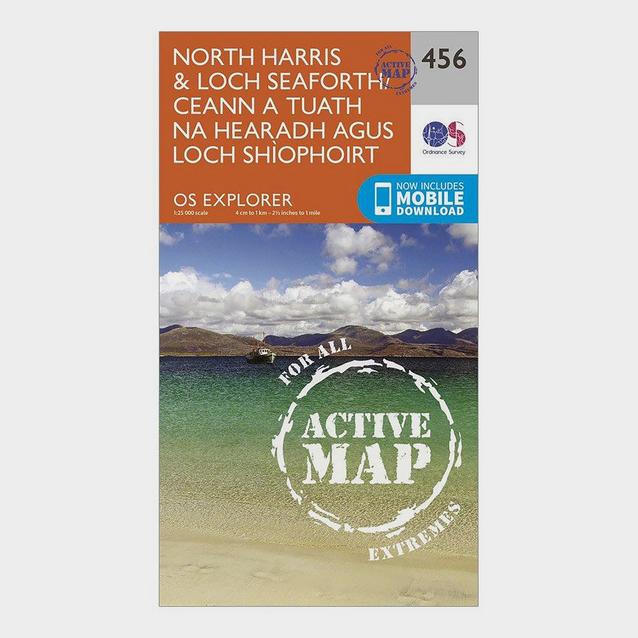 N/A Ordnance Survey Explorer Active 284 North Harris & Loch Seaforth Map With Digital Version image 1
