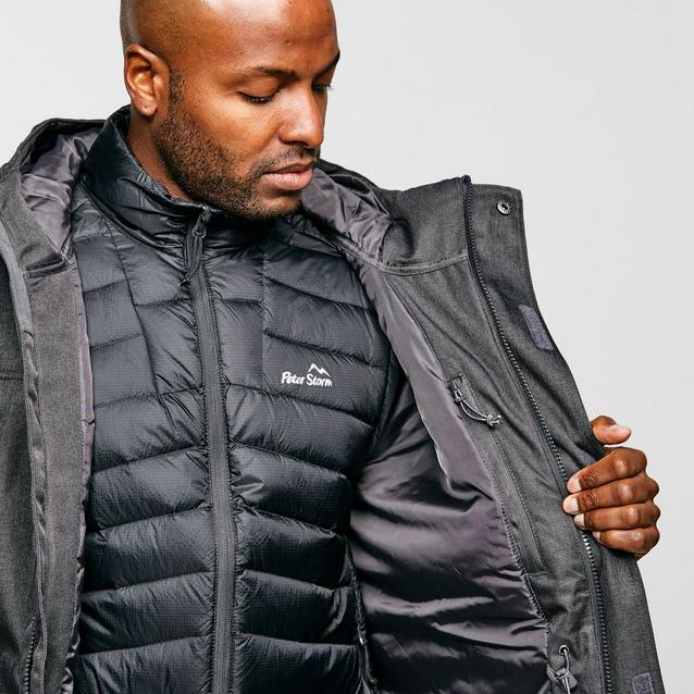 Mens insulated down jacket sale