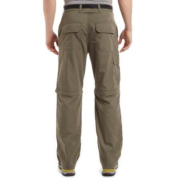 Olive Peter Storm Men's Convertible Walking Trousers