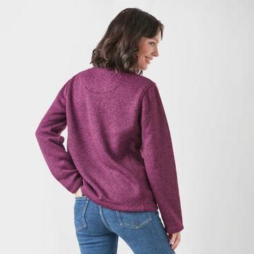 Pink Peter Storm Women’s Knit-Look Bonded Fleece