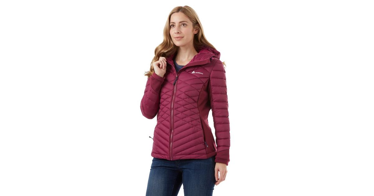 Technicals women's breeze down cheap hybrid jacket