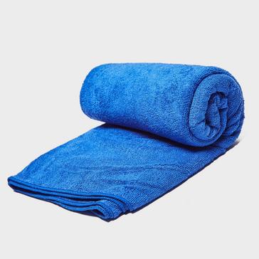 Blue Eurohike Terry Microfibre Travel Towel - Large