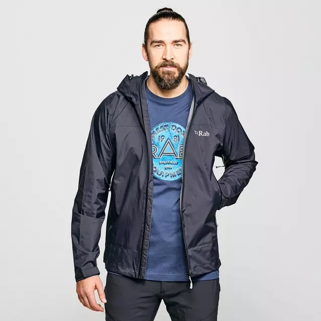 Mens rab downpour plus clearance jacket