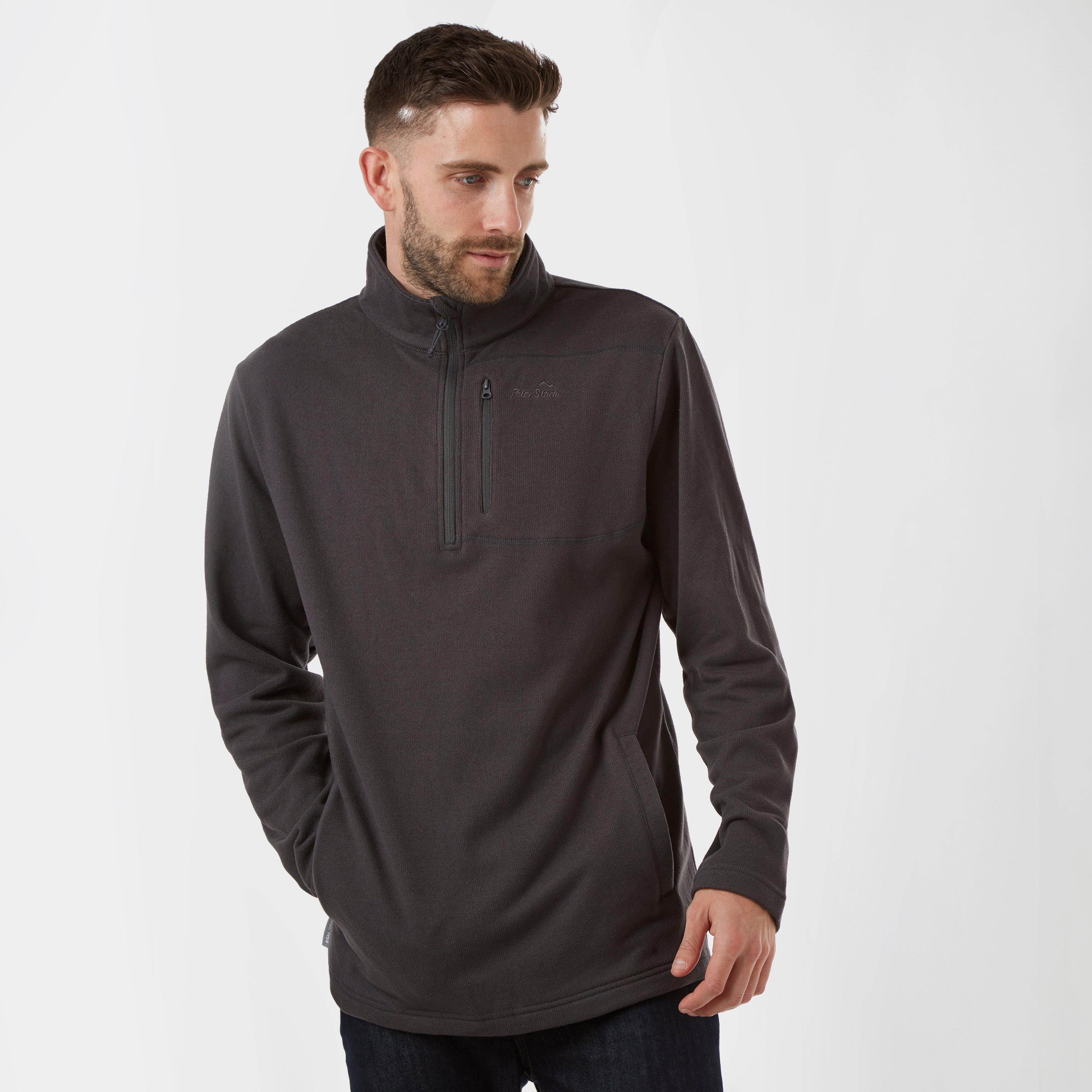 Peter Storm Men’s Walker Half-Zip Fleece Dark Grey