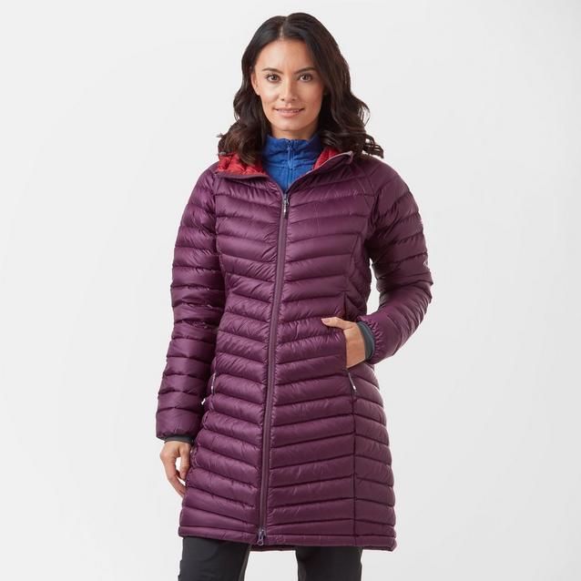 Rab microlight top womens parka