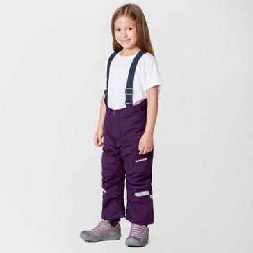 Purple Didriksons Kids' Idre Waterproof Pant