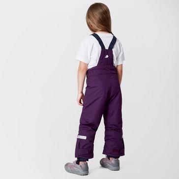 Purple Didriksons Kids' Idre Waterproof Pant