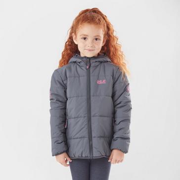 GREY Jack Wolfskin Kids' Himanka Jacket