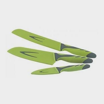 green Outwell Knife Set